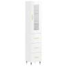 Highboard High Gloss White - Stylish Storage Solution