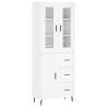 Highboard High Gloss White | Elegant Storage Solution