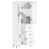 Highboard High Gloss White | Elegant Storage Solution