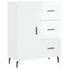 Highboard High Gloss White | Elegant Storage Solution