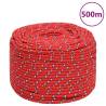 Boat Rope Red 10 mm 500 m Polypropylene Colour red Quantity in Package 1 Length 500 m Diameter 10 mm 