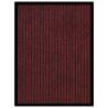 Striped Red Doormat 40x60 cm - Durable & Stylish