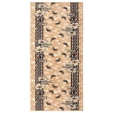 Runner Rug BCF Beige 100x200 cm - Elegant & Durable