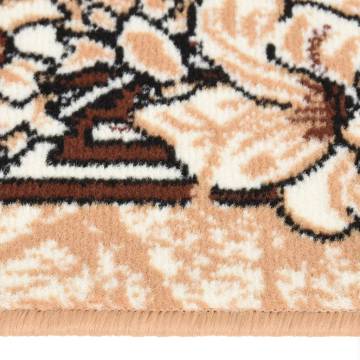 Runner Rug BCF Beige 100x200 cm - Elegant & Durable