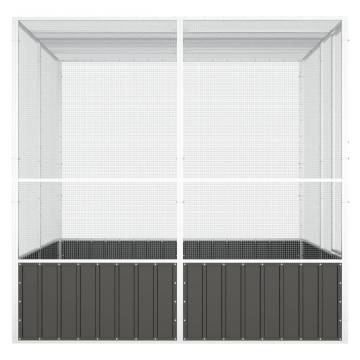 Bird Cage Anthracite - Spacious & Durable | HipoMarket