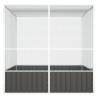 Bird Cage Anthracite - Spacious & Durable | HipoMarket