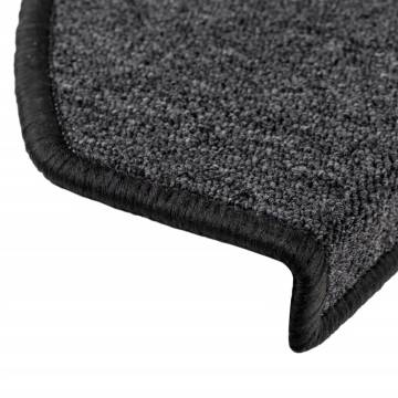 Buy 10 pcs Anthracite Stair Mats - 65x24x4 cm | HipoMarket