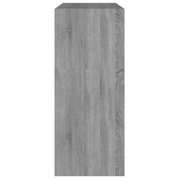 Book Cabinet/Room Divider Grey Sonoma - Stylish & Practical