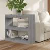 Book Cabinet/Room Divider Grey Sonoma - Stylish & Practical