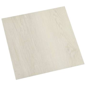 Self-Adhesive PVC Flooring Planks - 55 pcs Beige | HipoMarket