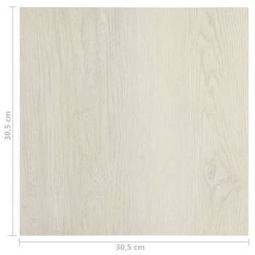 Self-Adhesive PVC Flooring Planks - 55 pcs Beige | HipoMarket