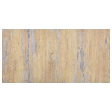 Self-Adhesive Flooring Planks - Durable Brown PVC Set