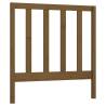 Honey Brown Pine Bed Headboard - Stylish Design 96x4x100 cm