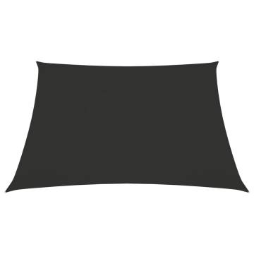 Sunshade Sail Oxford Fabric 3x3 m Anthracite - Hipomarket