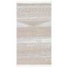 Beige Cotton Rug 120x180 cm - Soft & Washable