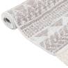 Beige Cotton Rug 120x180 cm - Soft & Washable