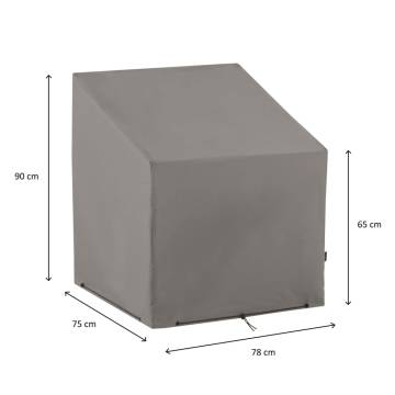 Madison Outdoor Chair Cover 75x78x90cm - Grey | Hipomarket