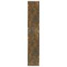 Book Cabinet & Room Divider - Smoked Oak | 60x30x166 cm