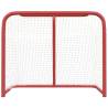 Hockey Goal Red & White 183x71x122 cm - Durable & Sturdy