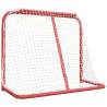 Hockey Goal Red & White 183x71x122 cm - Durable & Sturdy