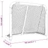 Hockey Goal Red & White 183x71x122 cm - Durable & Sturdy