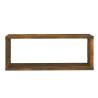 Wall Cube Shelves 6 pcs - Smoked Oak & Engineered Wood