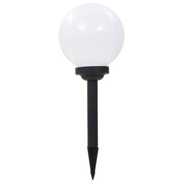 Outdoor Solar Lamps - 3 pcs LED Spherical RGB 20 cm