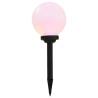 Outdoor Solar Lamps - 3 pcs LED Spherical RGB 20 cm