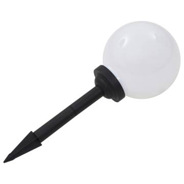 Outdoor Solar Lamps - 3 pcs LED Spherical RGB 20 cm