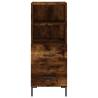 Smoked Oak Sideboard 34.5x34x90 cm - Modern Storage Solution