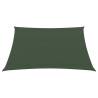 Sunshade Sail 3.6x3.6m Dark Green | HDPE UV Protection