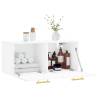 Wall Cabinet White 80x36.5x35 cm - Stylish Storage Solution