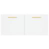 Wall Cabinet White 80x36.5x35 cm - Stylish Storage Solution