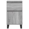 Stylish Grey Sonoma Sideboards - 2 pcs, 40x35x70 cm