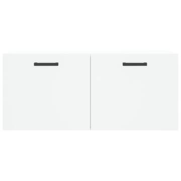 Wall Cabinet White 80x36.5x35 cm – Stylish & Practical Storage