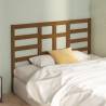 Honey Brown Bed Headboard - Solid Pine Wood | Hipomarket UK