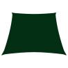 Sunshade Sail Oxford Fabric Trapezium 3/5x4 m Dark Green Colour dark green Size 3/5 x 4 m 