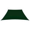 Sunshade Sail Oxford Fabric Trapezium 3/5x4m Dark Green | HipoMarket