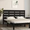 Headboard Black 135x3x80 cm Solid Wood Pine Colour black Size 135 x 80 cm Quantity in Package 1 