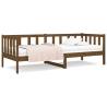 Day Bed Honey Brown 90x190 cm Solid Wood Pine - Versatile & Sturdy