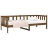 Day Bed Honey Brown 90x190 cm Solid Wood Pine - Versatile & Sturdy