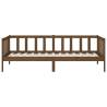 Day Bed Honey Brown 90x190 cm Solid Wood Pine - Versatile & Sturdy