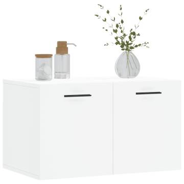 Wall Cabinet White - Stylish Storage Solution | Hipo Market