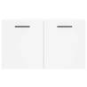 Wall Cabinet White - Stylish Storage Solution | Hipo Market