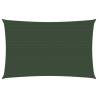 Dark Green Sunshade Sail 2x4m HDPE | UV & Mould Resistant