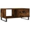 Elegant Smoked Oak Coffee Table - 90x50x40 cm | HipoMarket