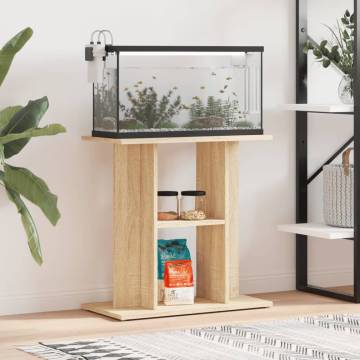 Aquarium Stand Sonoma Oak 60x30x60 cm | Durable & Stylish