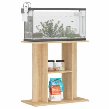 Aquarium Stand Sonoma Oak 60x30x60 cm | Durable & Stylish