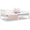 Day Bed White 90x190 cm | Solid Wood Pine | HipoMarket