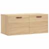 Sonoma Oak Wall Cabinet - Stylish & Space-Saving Storage